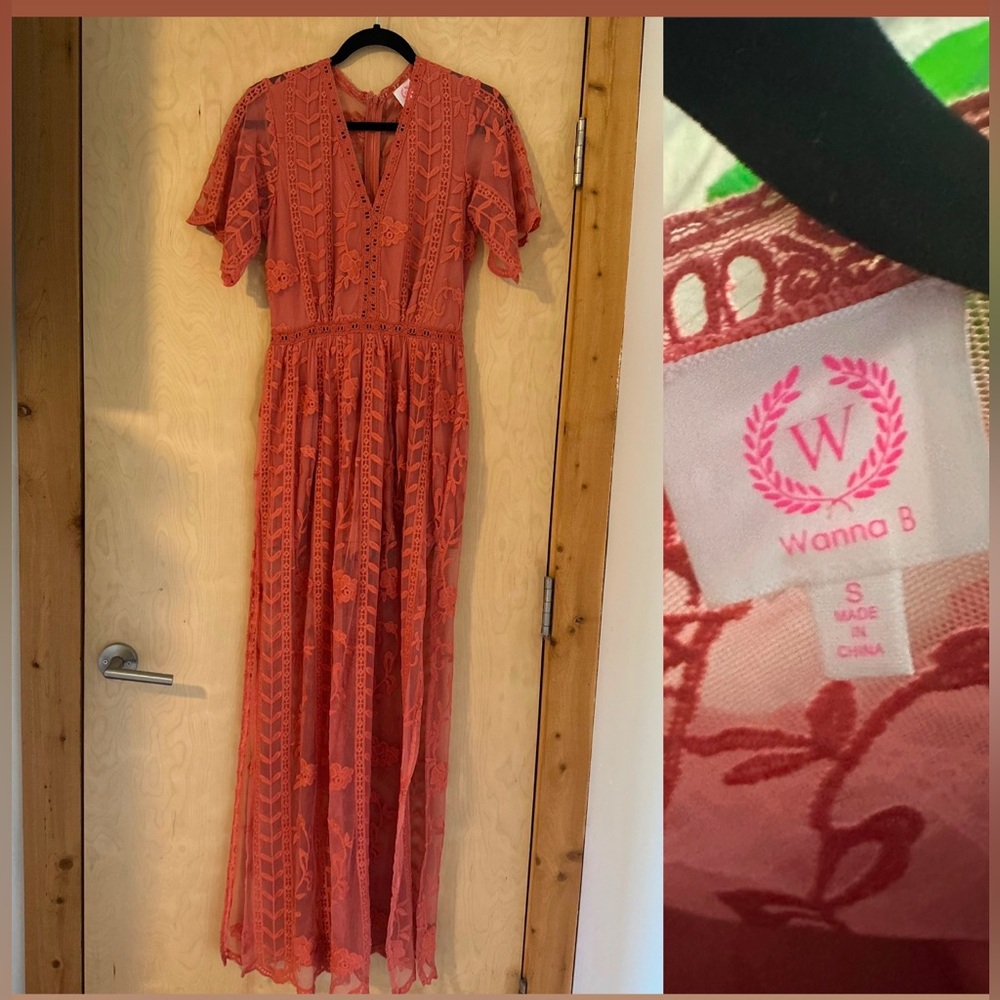 Lace Maxi Romper